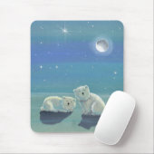 Tapis de souris Oursons polaires (Avec souris)