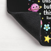 Tapis De Souris Out Of This World Spaceship Planet Galaxy Christia (Coin)