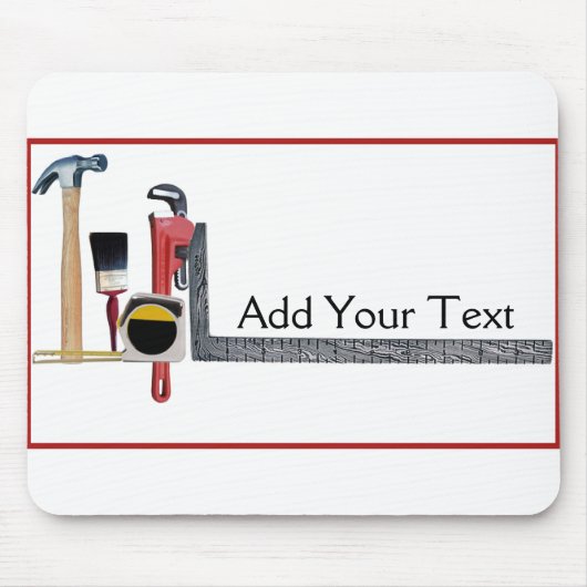 Tapis De Souris Outils de bricoleur (Devant)