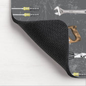 Tapis De Souris Outils de travailleur rustiques (Coin)