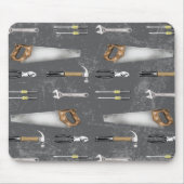 Tapis De Souris Outils de travailleur rustiques (Devant)