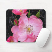 Tapis De Souris ouverture de minuscule rosebud (Avec souris)