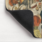 Tapis De Souris Ouverture du chemin de fer de Saida en Algérie (Coin)