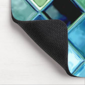 Tapis De Souris Ouvrez l'art en verre Mousepad de mosaïque de (Coin)