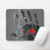 TAPIS DE SOURIS OUVREZ LE COEUR (Avec souris)