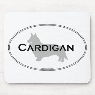 Tapis De Souris Ovale de cardigan