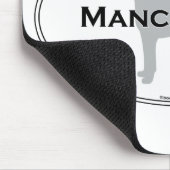 Tapis De Souris Ovale de Manchester (Coin)