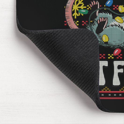 Tapis De Souris Overstimulated But Festive Ossum Christmas Ugly Sw (Coin)