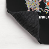 Tapis De Souris Overstimulated But Festive Ssum Christmas Ugly Xma (Coin)