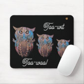 Tapis De Souris Owl mouse-mat. (Avec souris)