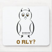Tapis De Souris Owl O'Rly (Devant)
