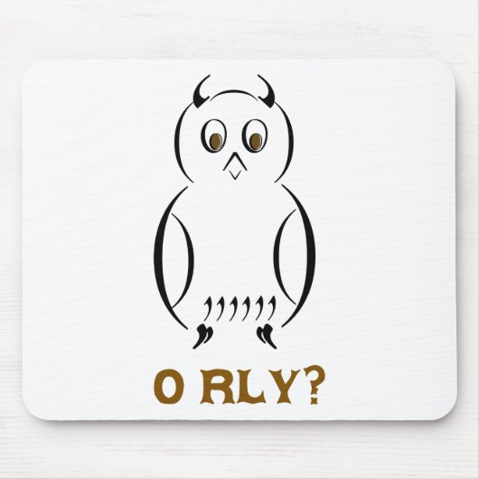 Tapis De Souris Owl O'Rly (Devant)