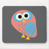 Tapis De Souris Owl Pop Art (Devant)