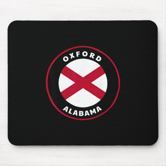 Tapis De Souris Oxford Alama Al State Flag Dge Vacation  (Devant)