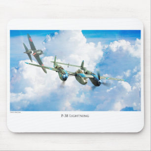 Tapis De Souris P-38 Lightning