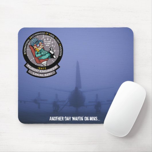 Tapis De Souris P-3 IBNFE en brouillard Mousepad (Avec souris)