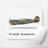 TAPIS DE SOURIS P-40E WARHAWK (Avec souris)