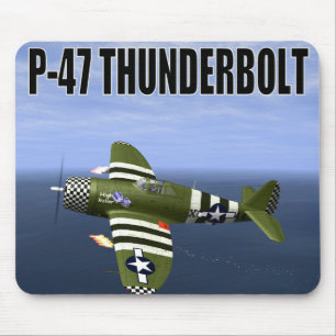 Tapis De Souris P-47 COUP DE FOUDRE Mousepad