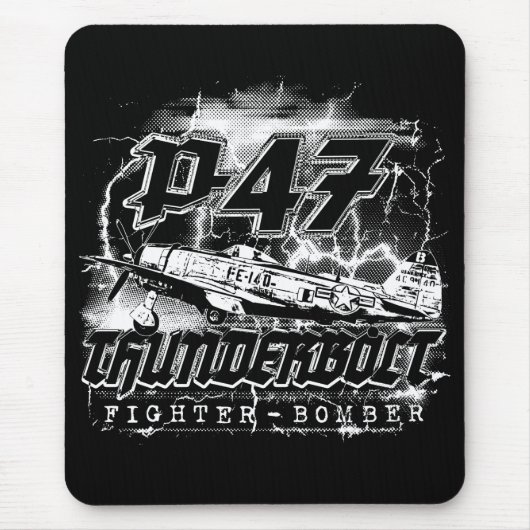 Tapis De Souris P-47 Thunderbolt (Devant)