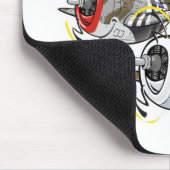 Tapis De Souris P-47 tonnerre en formation (Coin)