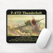 Tapis De Souris P-47D Thunderbolt (Avec souris)