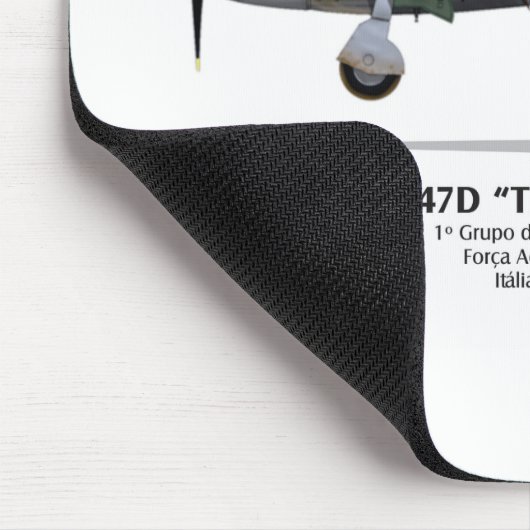 Tapis De Souris P-47D Thunderbolt - Assied le Foret - FAB (Coin)