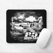 Tapis De Souris P-51 Mustang (Avec souris)