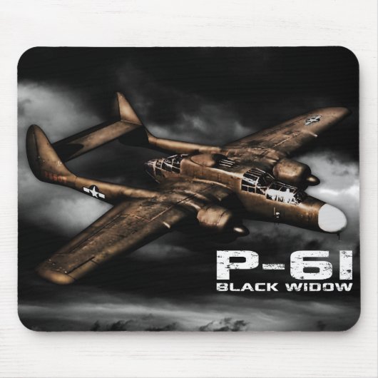 Tapis De Souris P-61 Black Widow (Devant)