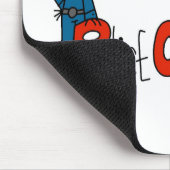 Tapis De Souris P est pour le policier (Coin)