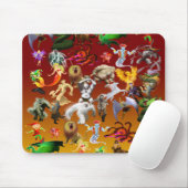 Tapis De Souris P est pour Phoenix Mouse Pad(Gold) (Avec souris)
