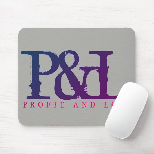 TAPIS DE SOURIS "P&L" (Avec souris)