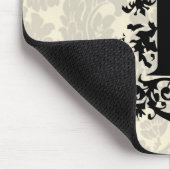 Tapis De Souris P monogramme baroque (Coin)