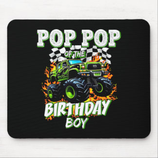Tapis De Souris P P du garçon d'anniversaire Monster Truck Anniver
