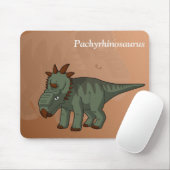 Tapis De Souris Pachyrhinosaure Dinosaure (Avec souris)