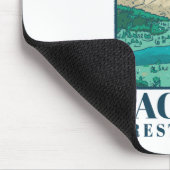 Tapis De Souris Pacific Crest Trail Art (Coin)