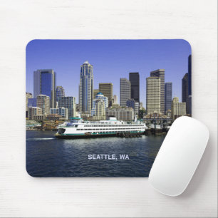 Tapis De Souris Pacific Northwest Seattle Ferry & Builds