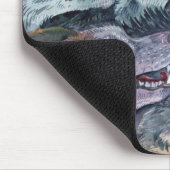 Tapis De Souris Pack Wolf aquarelle (Coin)