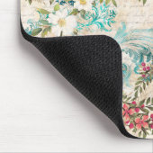 Tapis De Souris Pacock Floral (Coin)