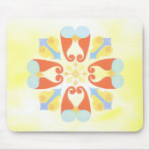 Tapis De Souris Pad à souris à fleurs (Devant)