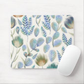 Tapis De Souris Pad à souris à fleurs (Avec souris)