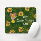 Tapis De Souris Pad "Cute Mouse" (Avec souris)