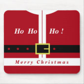 Tapis De Souris Pad de la souris de Noël du Père Noël (Devant)