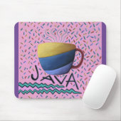 Tapis De Souris Pad de souris à café Java (Avec souris)