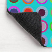 Tapis De Souris Pad de souris Aqua Mod Polka (Coin)