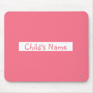Tapis De Souris Pad de souris avec nom d'enfant Melon HAMbWG