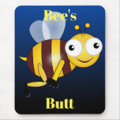 Tapis De Souris Pad de souris Butt Bee's Butt (Devant)