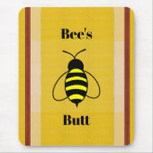 Tapis De Souris Pad de souris Butt Bee's Butt (Devant)