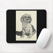 Tapis De Souris Pad de souris Cocker Spaniel (Avec souris)