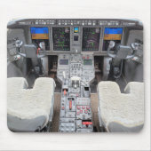 Tapis De Souris Pad de souris cockpit de l'avion (Devant)