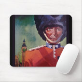 Tapis De Souris Pad de souris d'affiche de Londres (Avec souris)